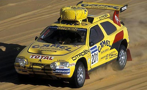 Ватанен на автомобиле Citroen ZX Rallye Raid одерживает победу на ралли Париж-Дакар